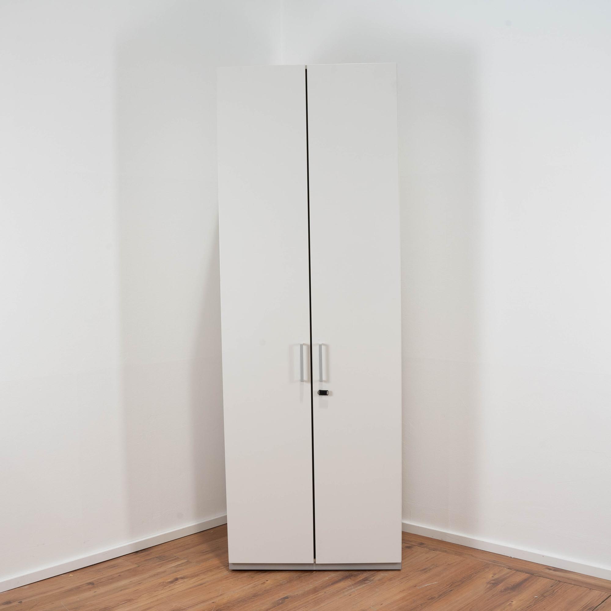 Steelcase Aktenschrank weiß 6OH - 80 x 45 x 230 cm