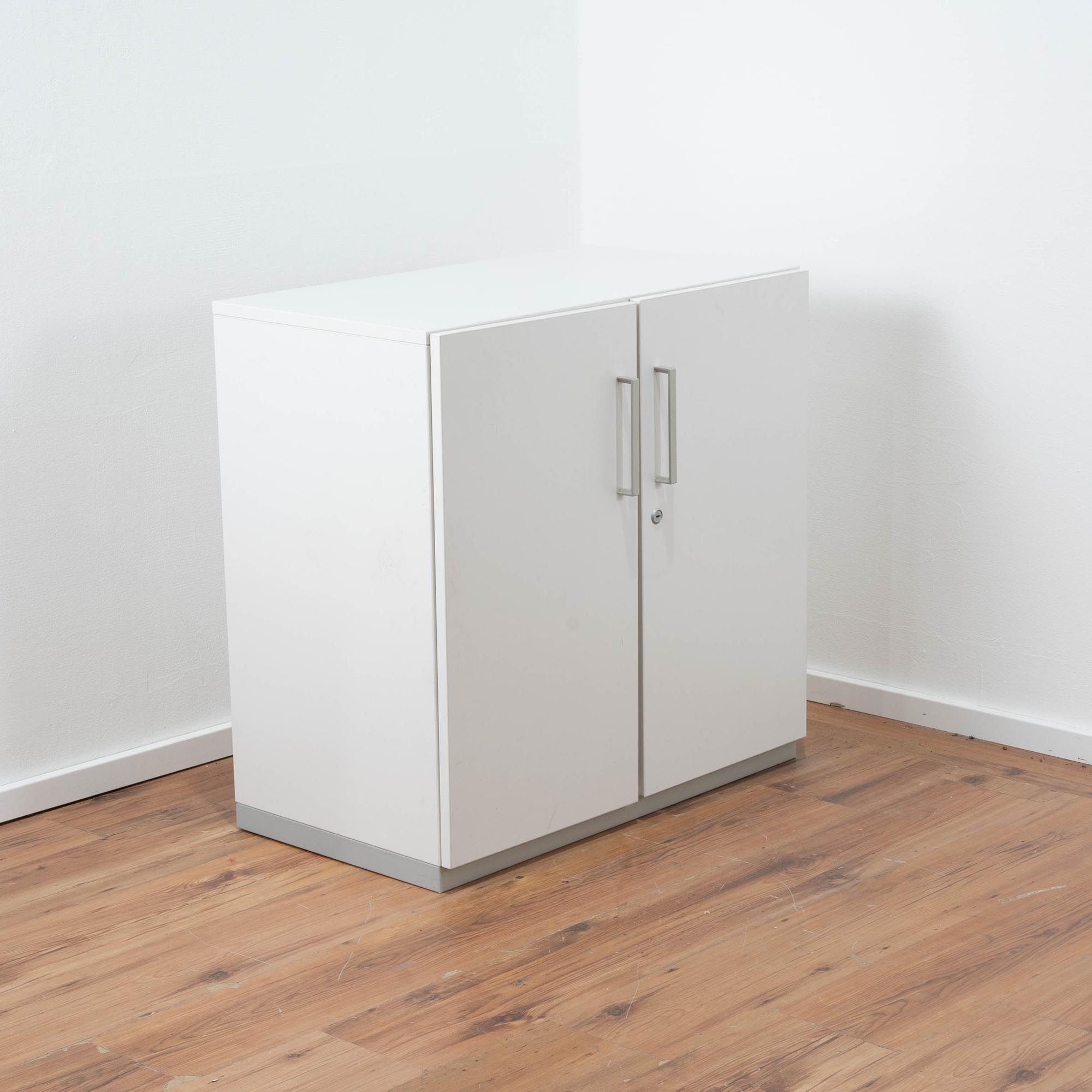 Steelcase Sideboard 2OH weiß - 80 x 80 x 45,5 cm 
