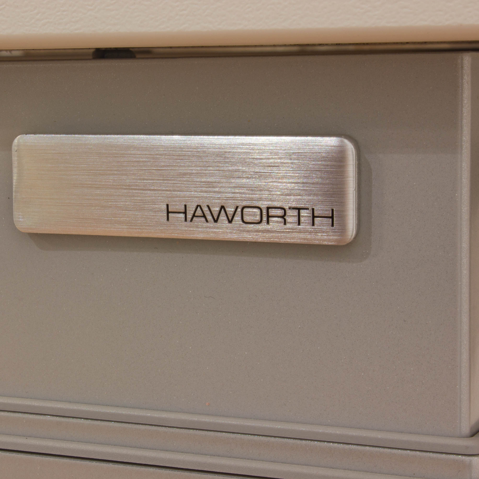 Haworth E-Tisch "Your Place" 160x80 cm lichtgrau - C-Fußgestell silber