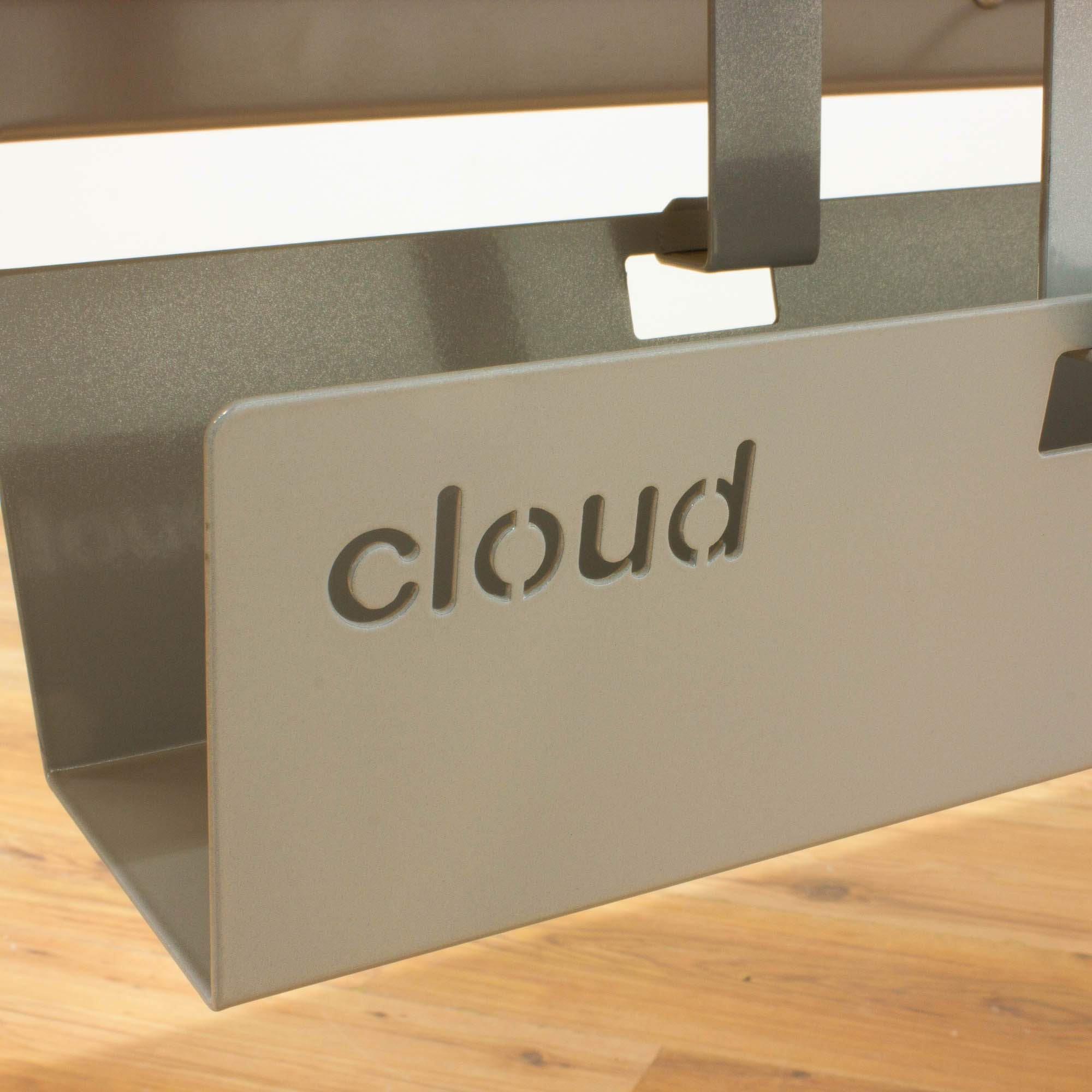 E-Schreibtisch Cloud - 120x80 cm in ahorn