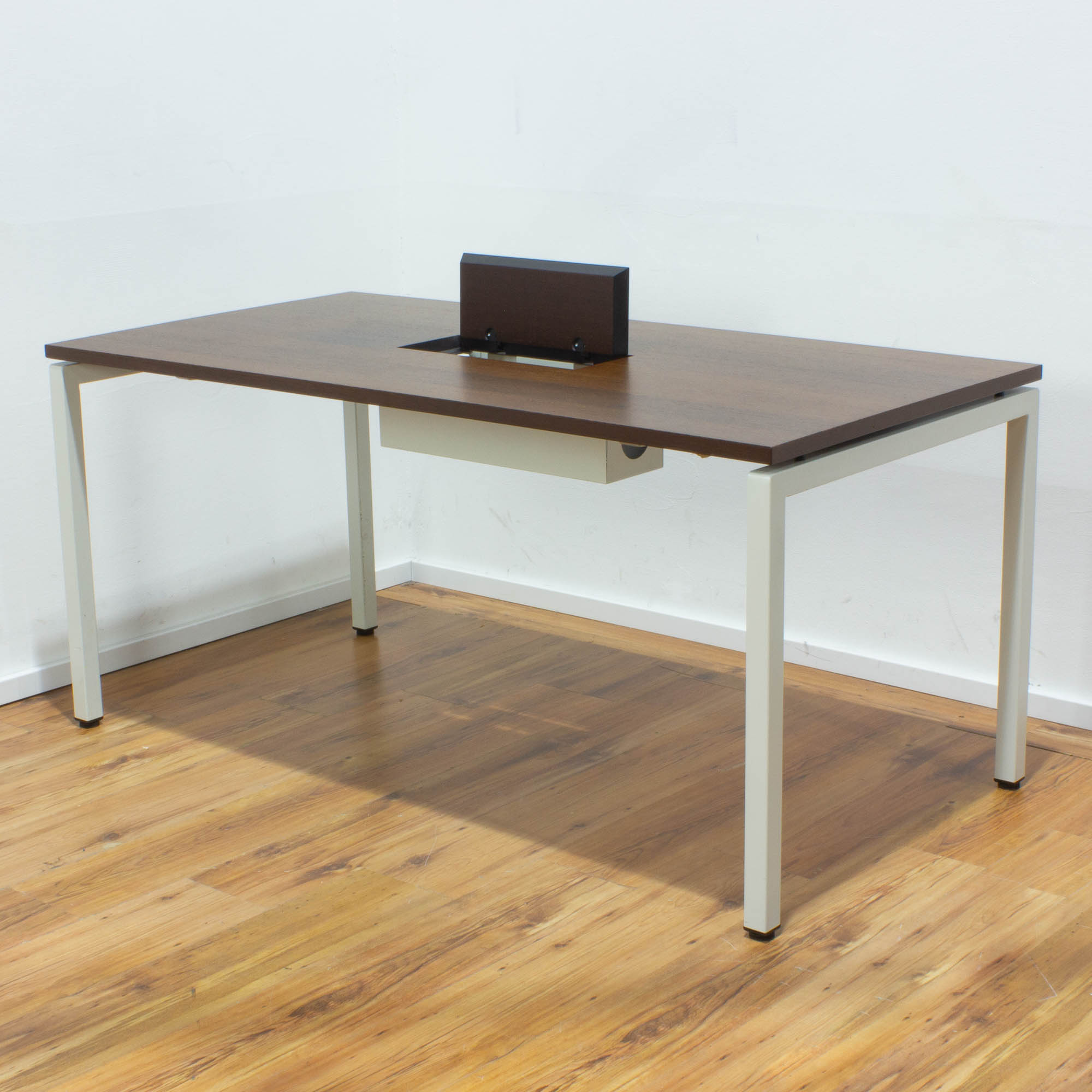 VS Möbel Konferenztisch 160 x 80 cm - nussbaum