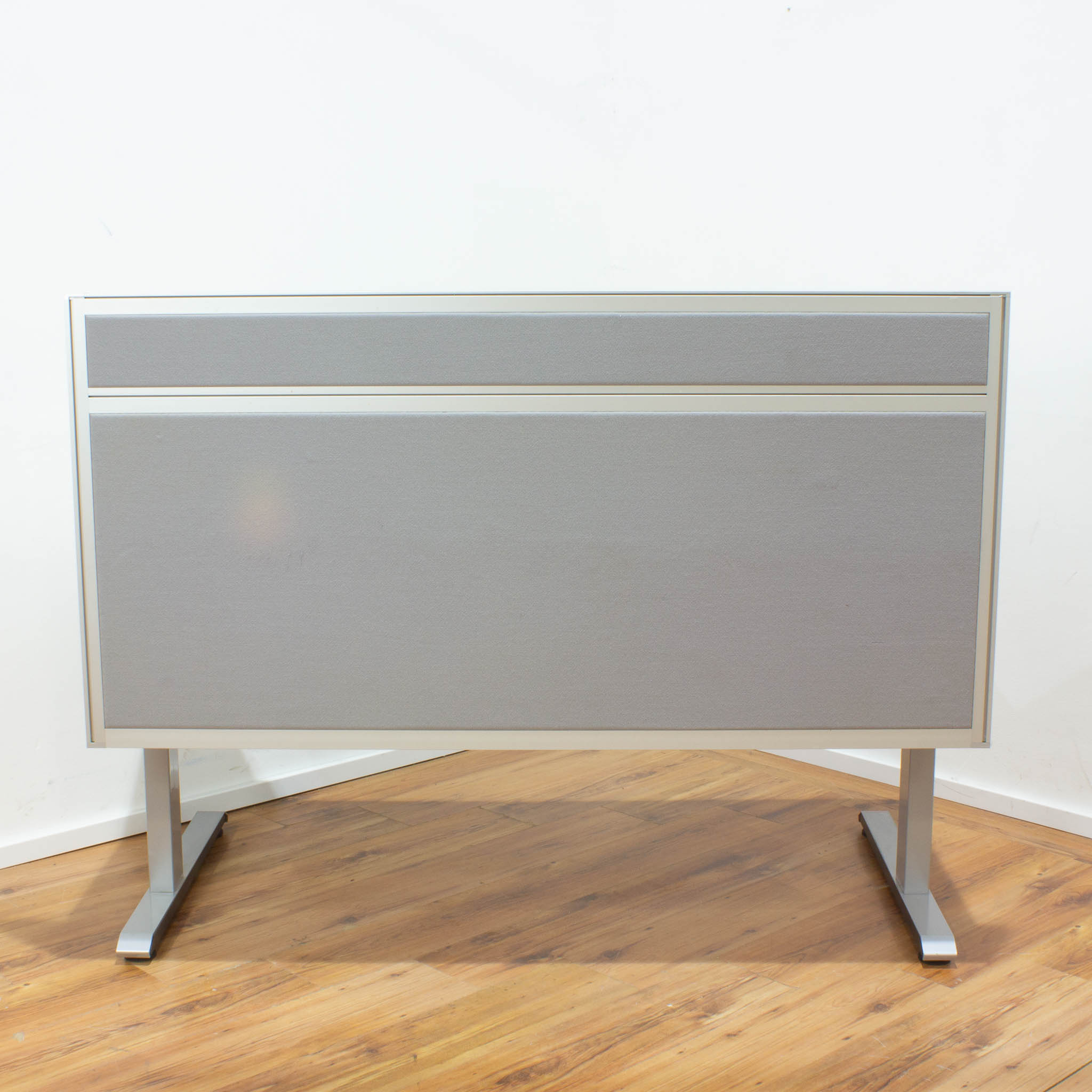 Trennwand für den Tisch - grau - 160x80 cm