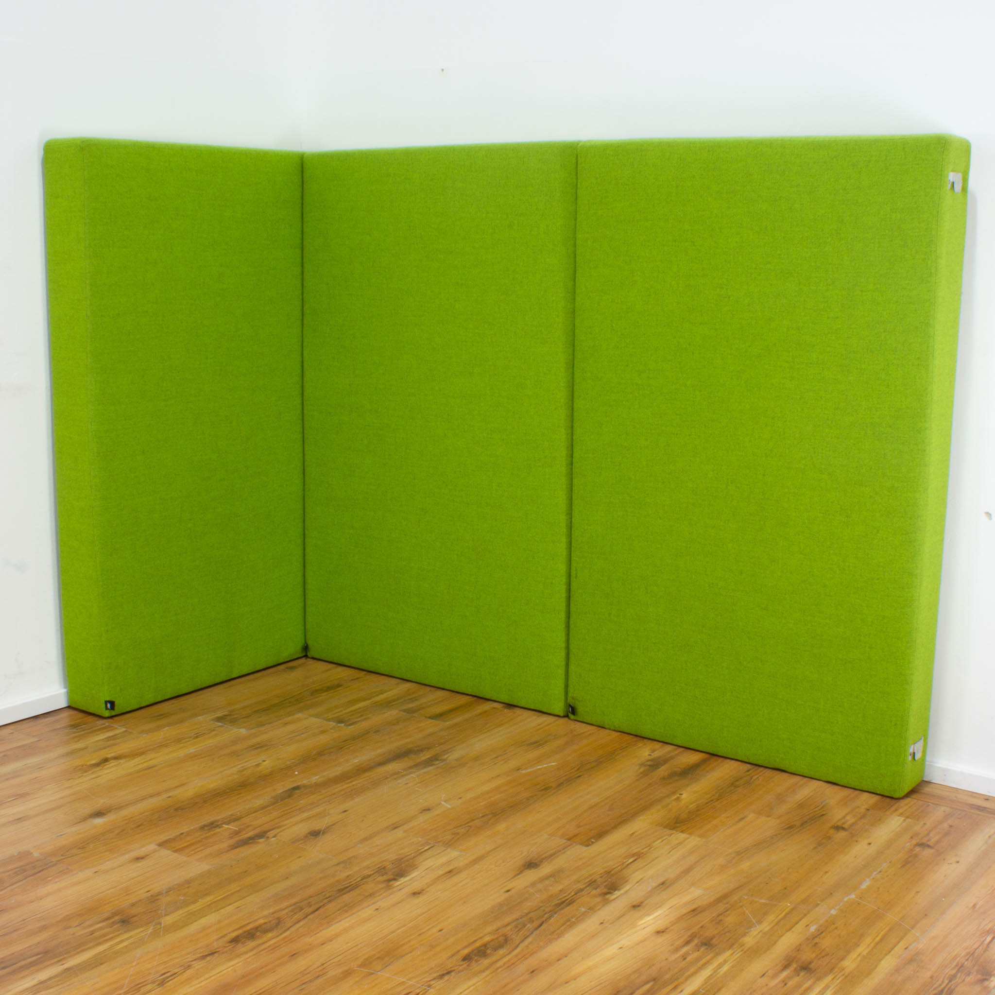 Akustik-Trennwand Element - grün - 160 x 90 x 18 cm - koppelbar (1 Stück)