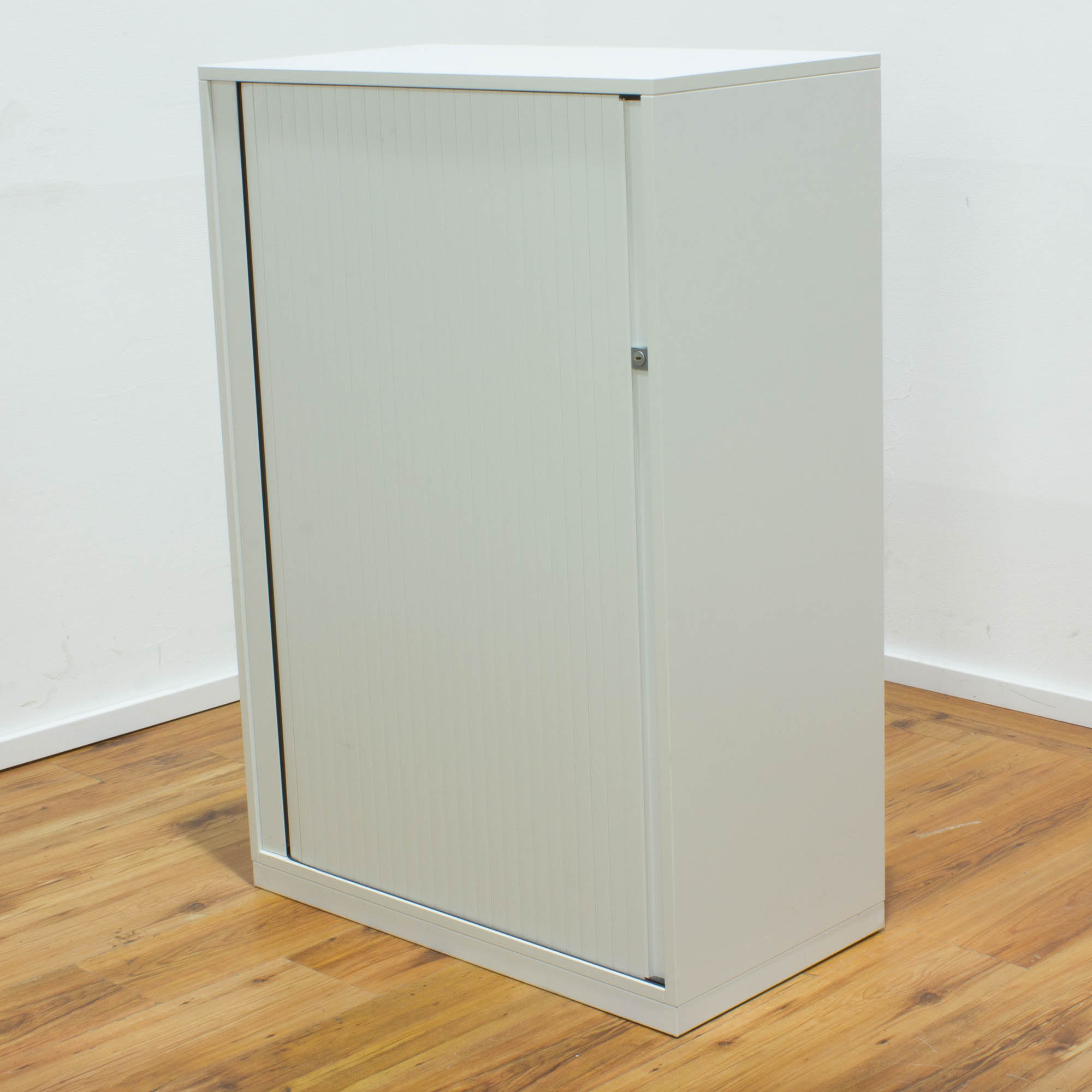 Steelcase Sideboard 3OH weiß - Querrolladen weiß
